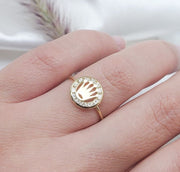 Anillo Dama Oro 10k 210000019486