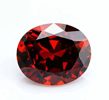 Piedra Cubic Zirconia AAA Oválo Granate 5x7mm 27730