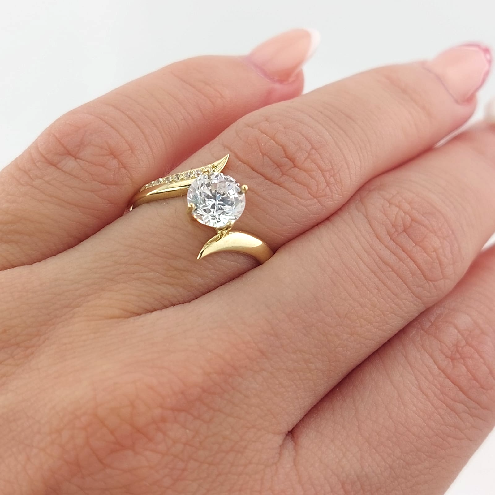 Anillo Compromiso Promesa Oro 10k 26603