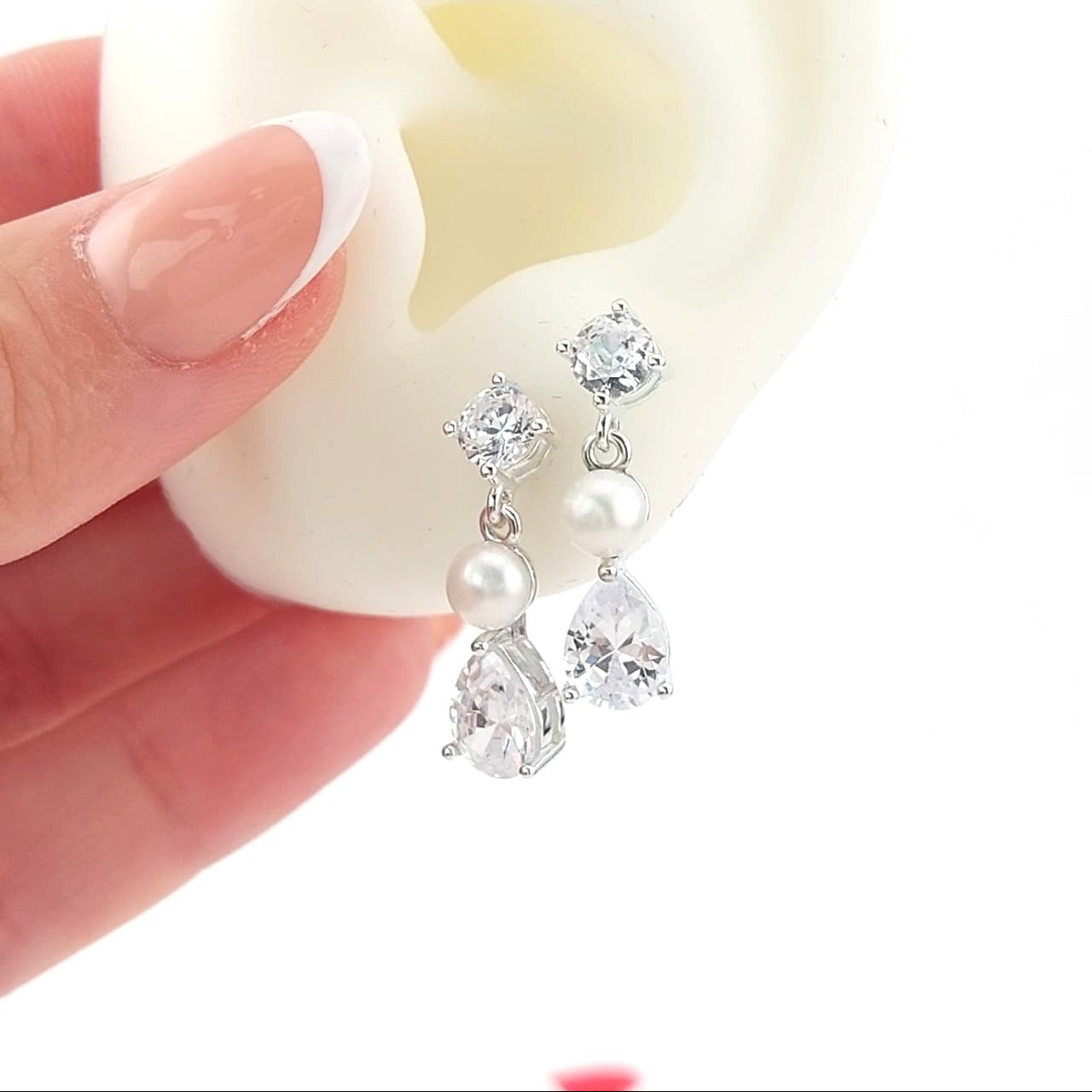 Aretes Largos 20mm Plata 925 26575