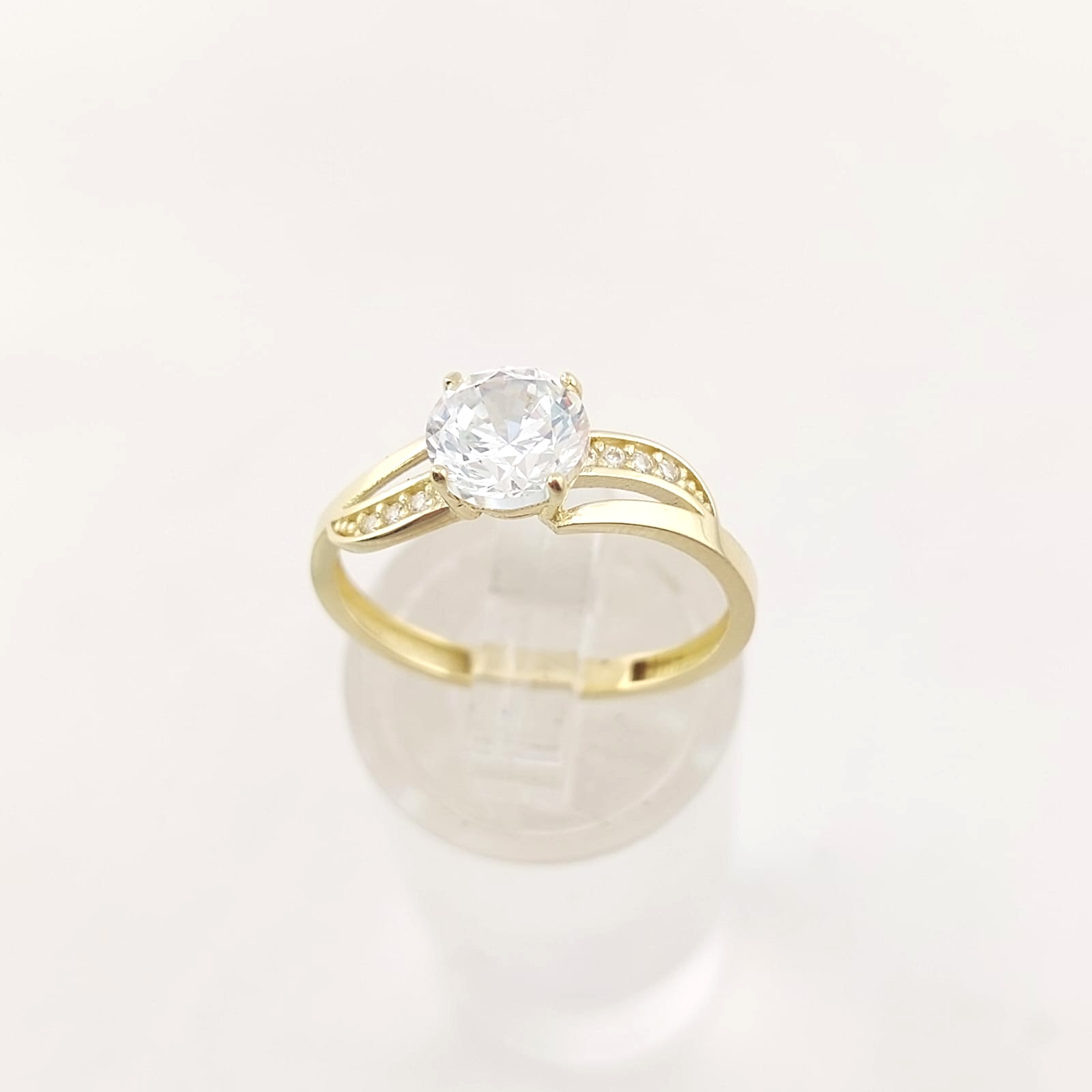 Anillo Compromiso Promesa Oro 10k 26604