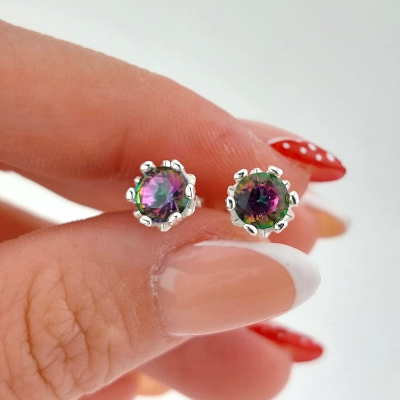 Chispas 8mm Plata 925 26578