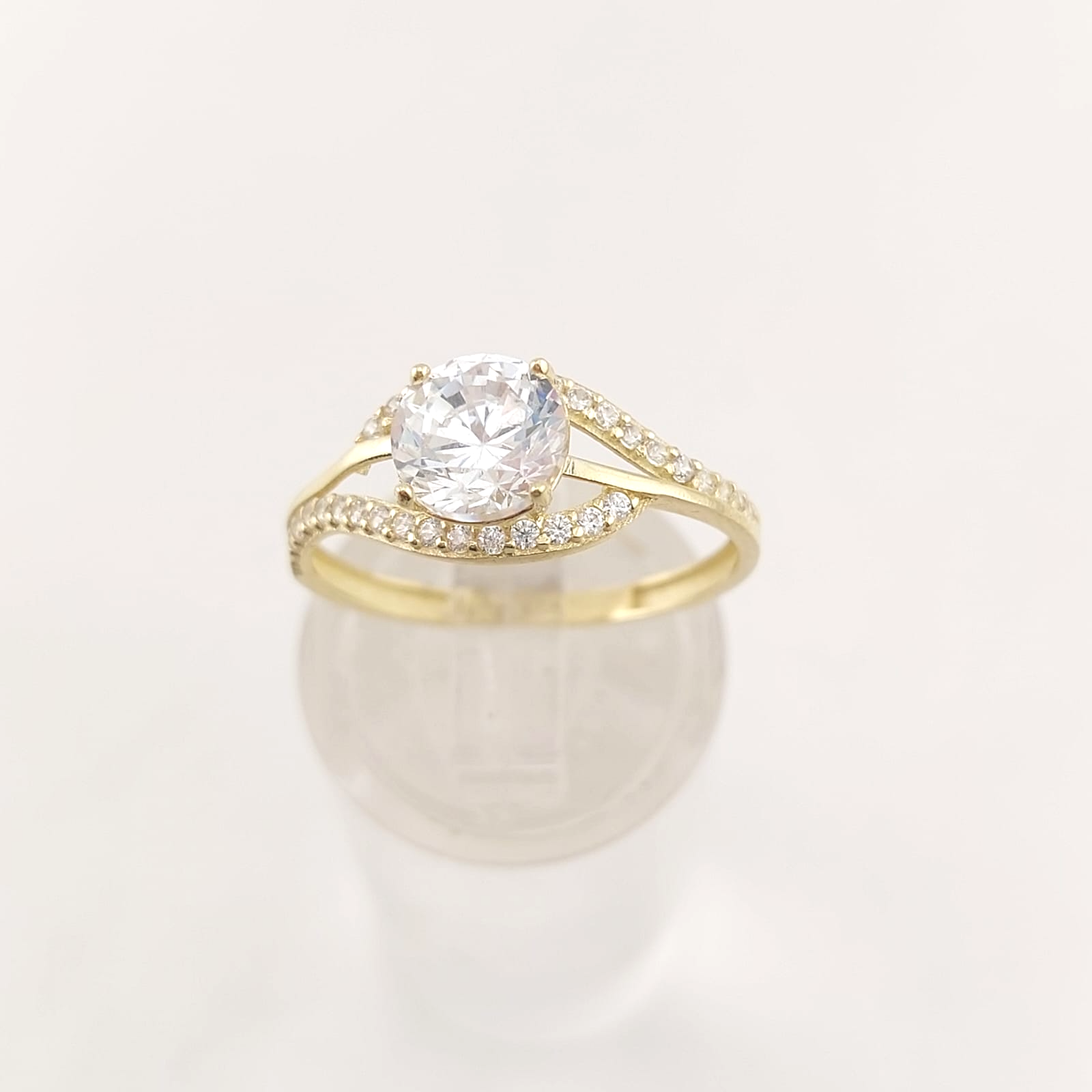 Anillo Compromiso Promesa Oro 10k 26606