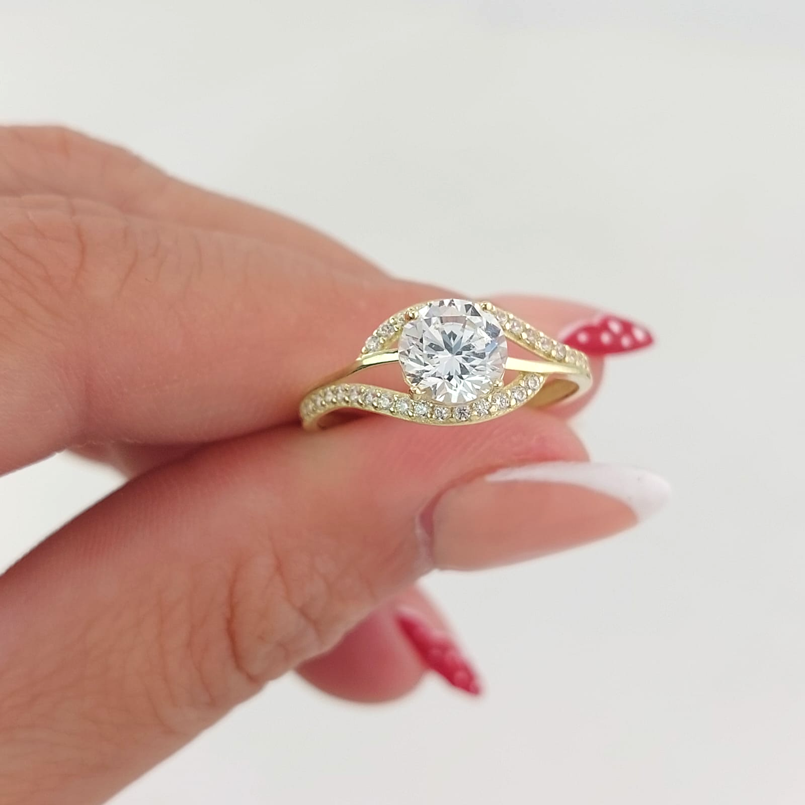 Anillo Compromiso Promesa Oro 10k 26606