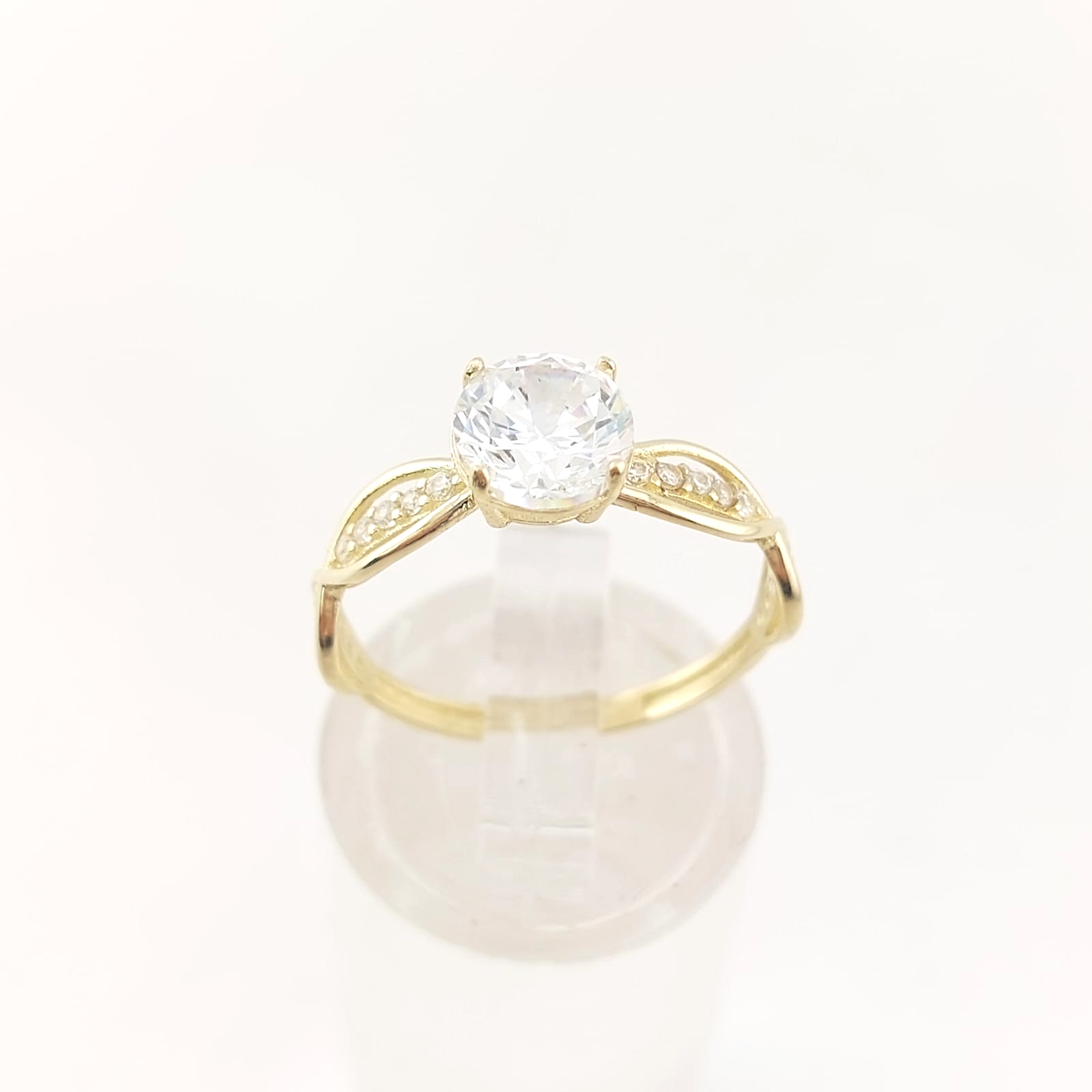 Anillo Compromiso Promesa Oro 10k 26607