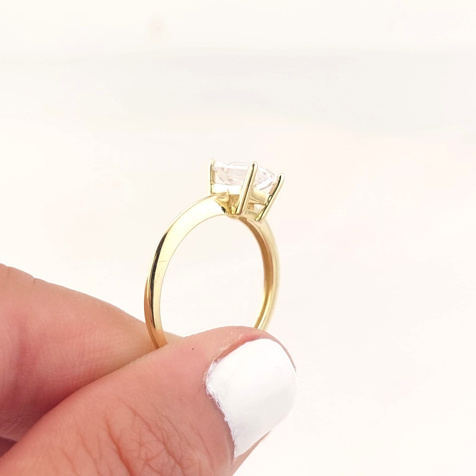 Anillo Compromiso Promesa Oro 10k 26613