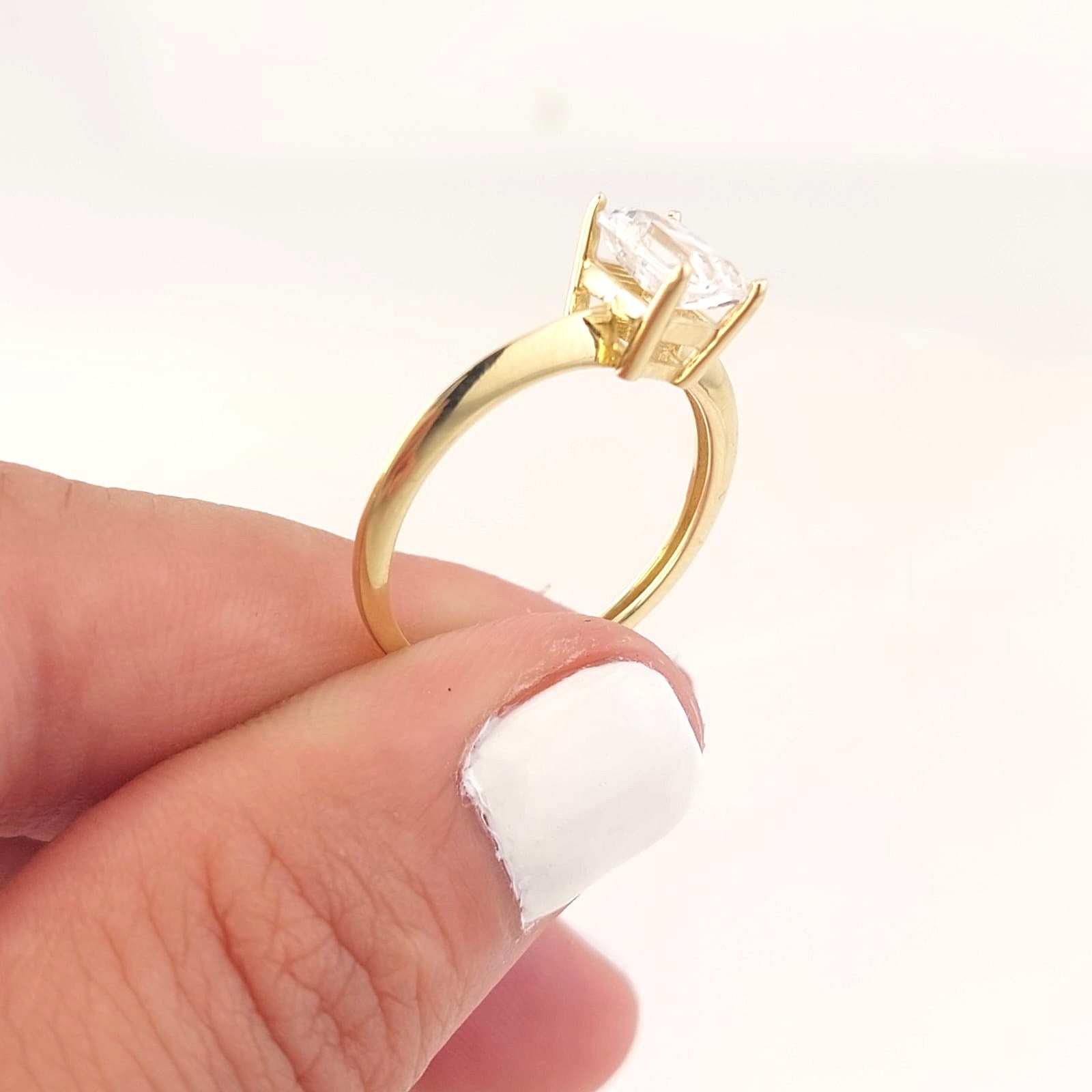 Anillo Compromiso Promesa Oro 10k 26613