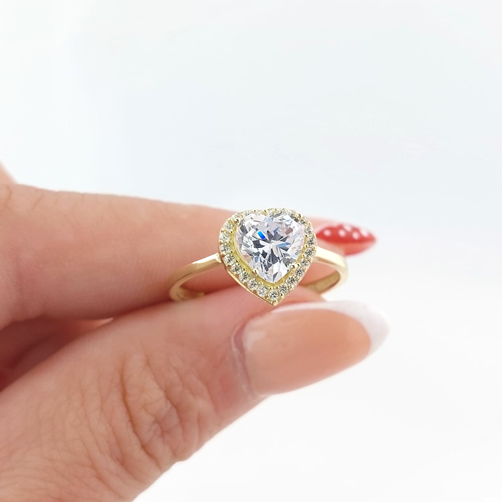 Anillo Compromiso Promesa Oro 10k 26608