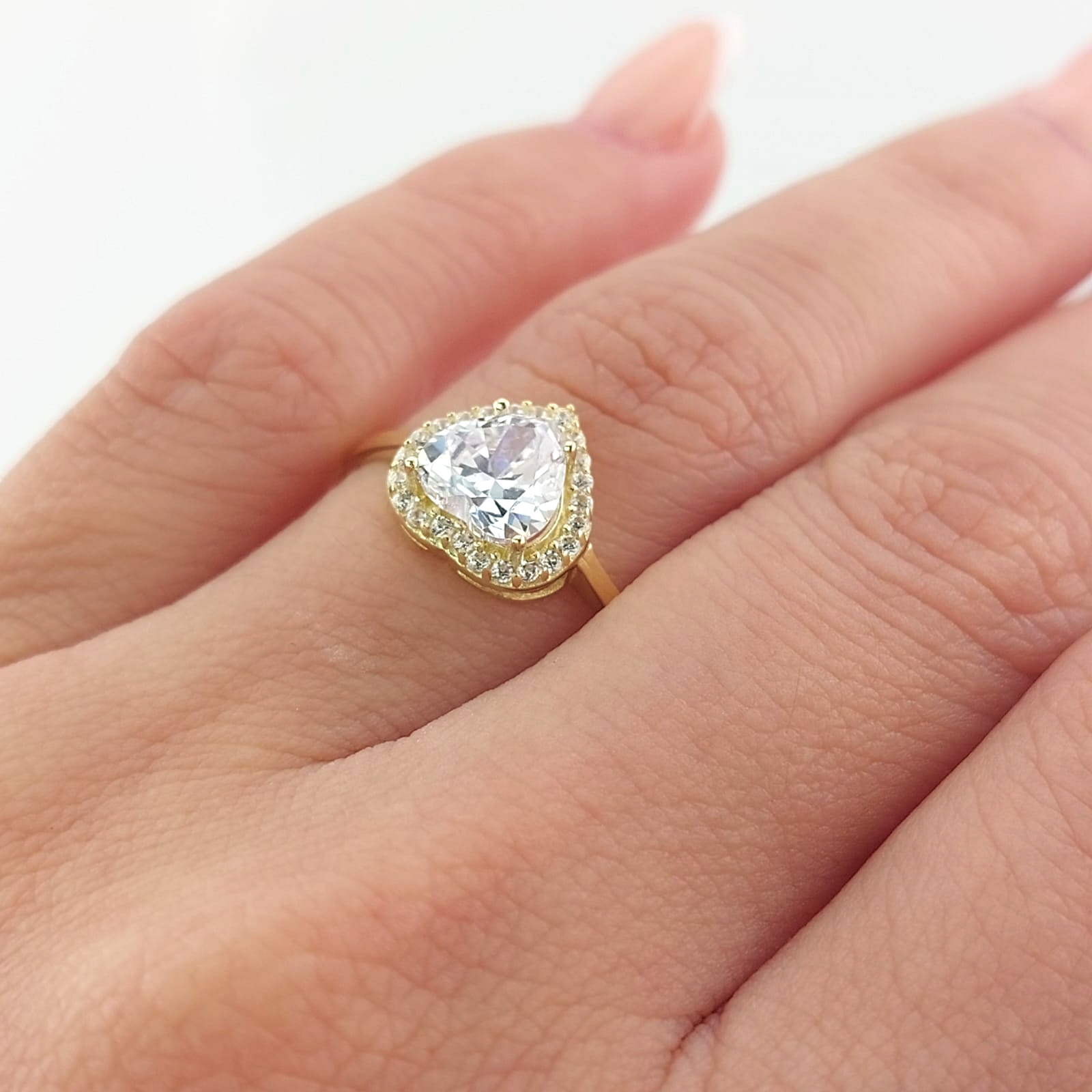 Anillo Compromiso Promesa Oro 10k 26608