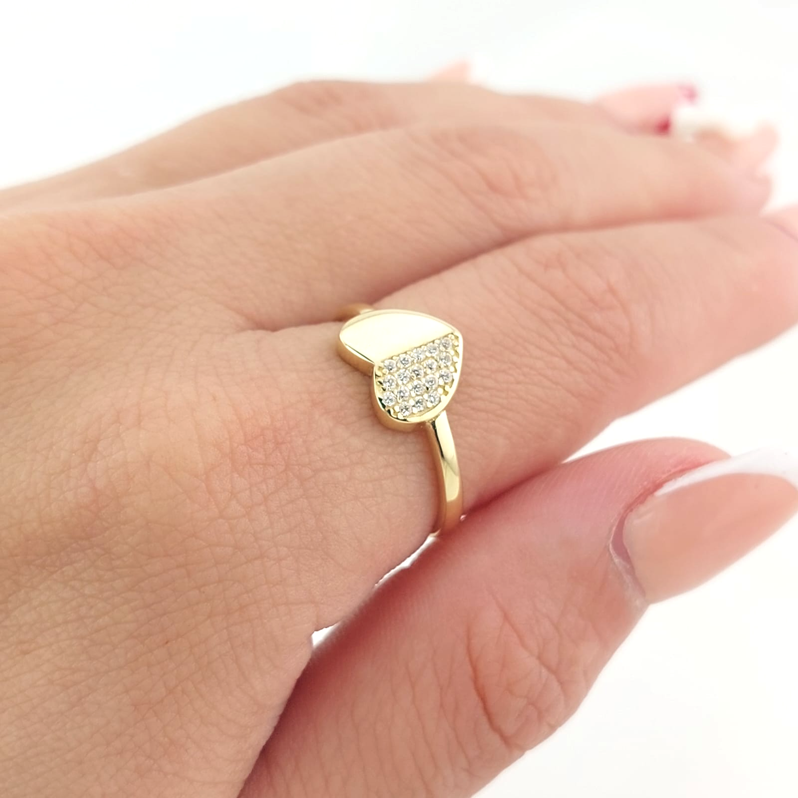 Anillo Promesa Oro 10k 26609