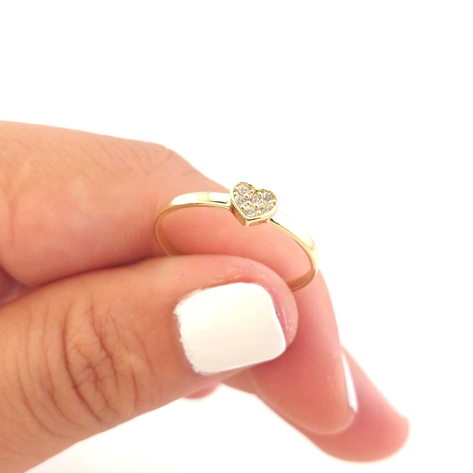 Anillo Dama Promesa Oro 10k 26612