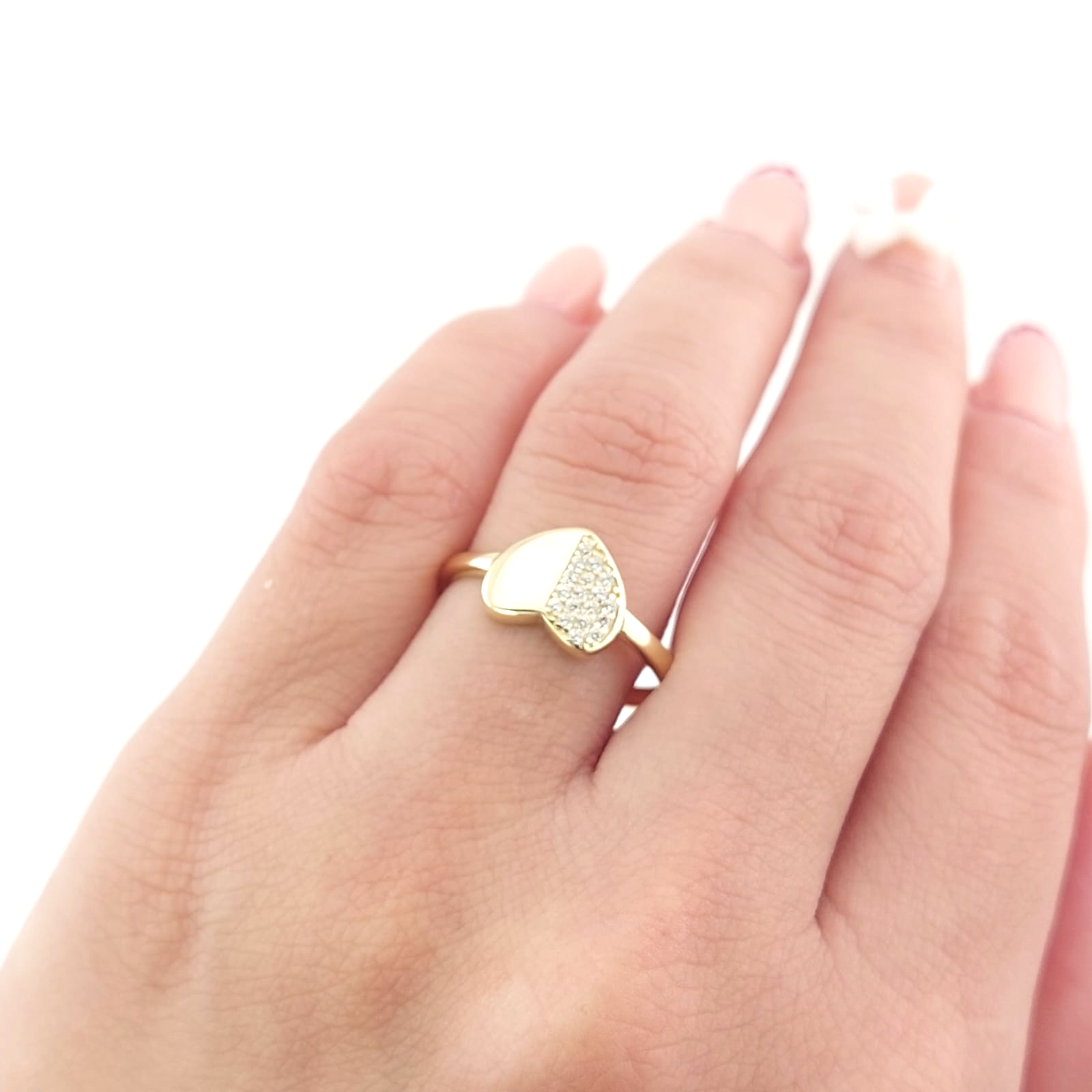 Anillo Promesa Oro 10k 26609