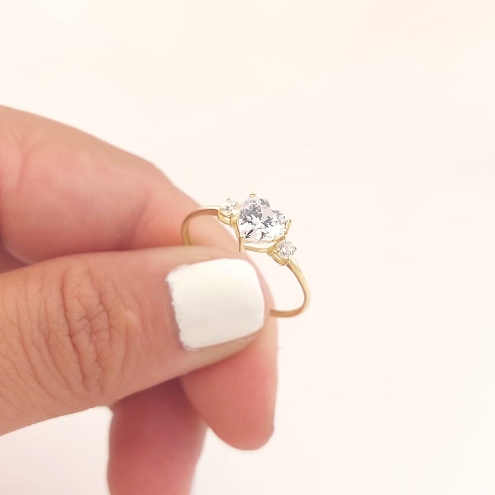 Anillo Compromiso Promesa Oro 10k 26615