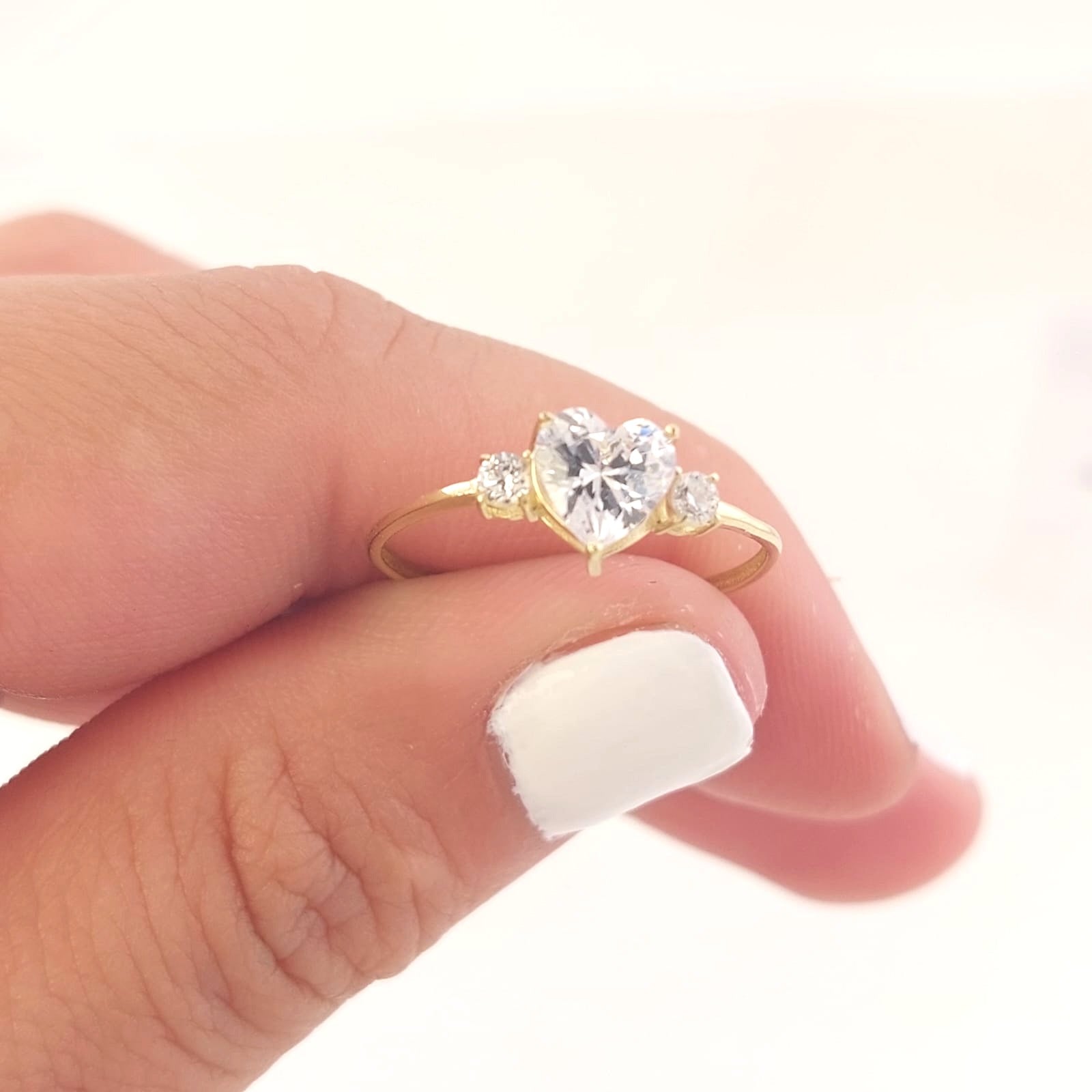 Anillo Compromiso Promesa Oro 10k 26615