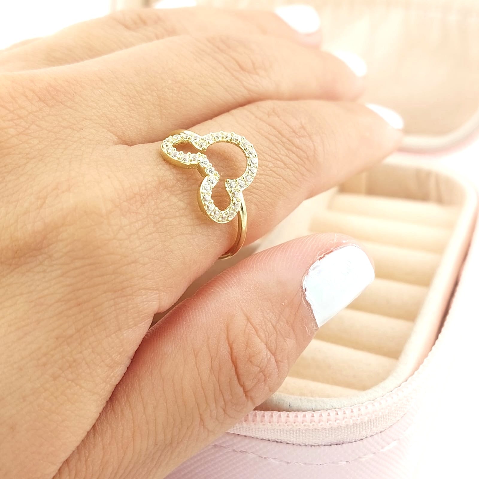 Anillo Dama Oro 10k 25756