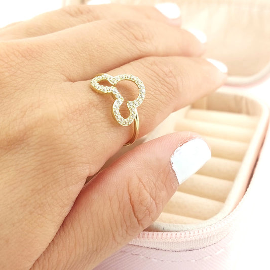 Anillo Dama Oro 10k 25756