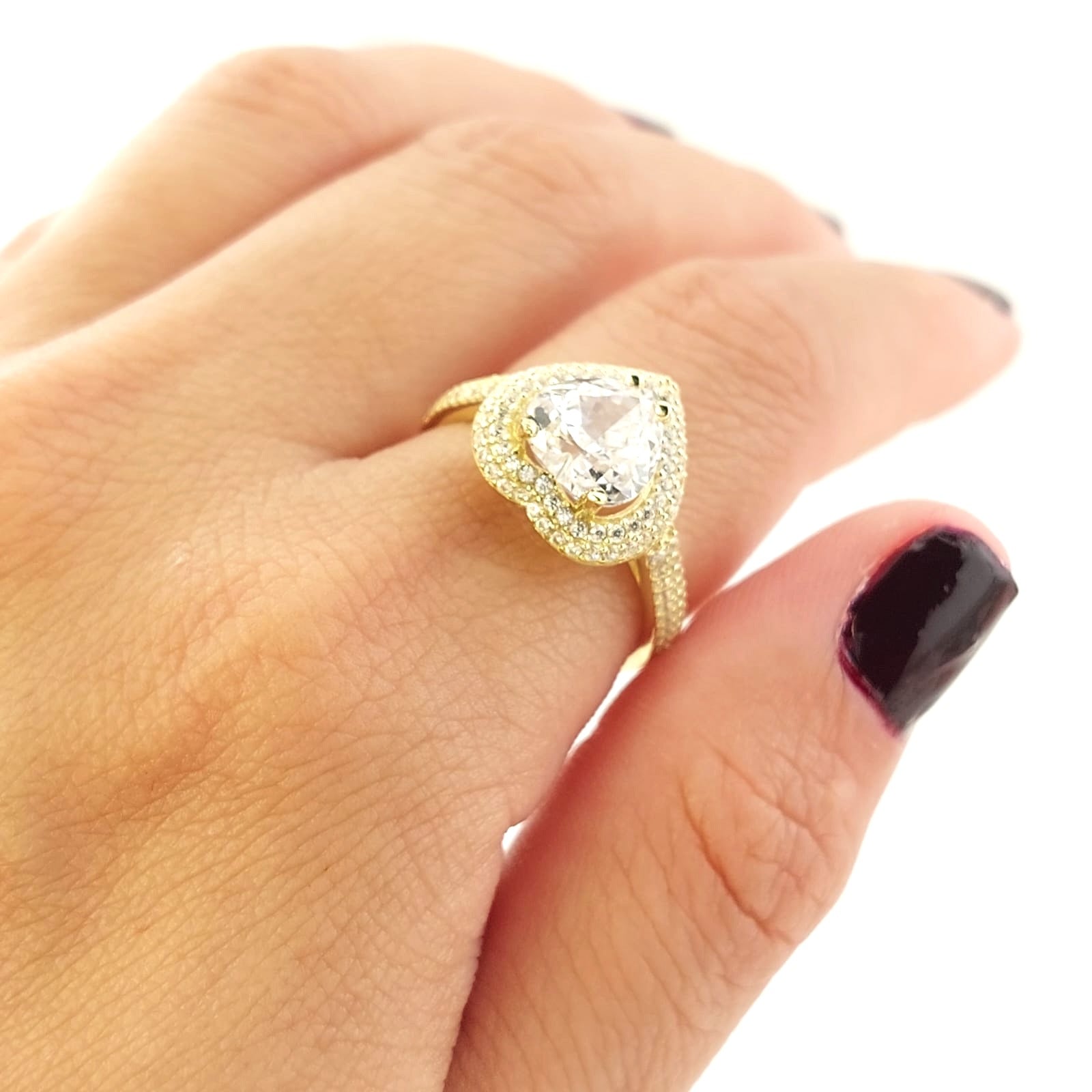 Anillo Dama Promesa Oro 10k 2.9g 25749