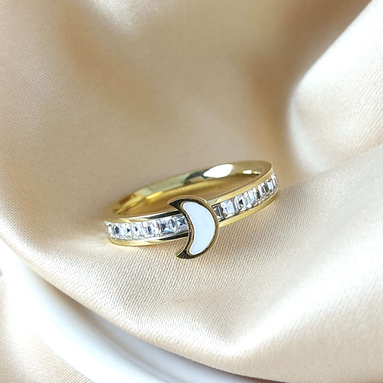 Anillo Dama Acero 24728x