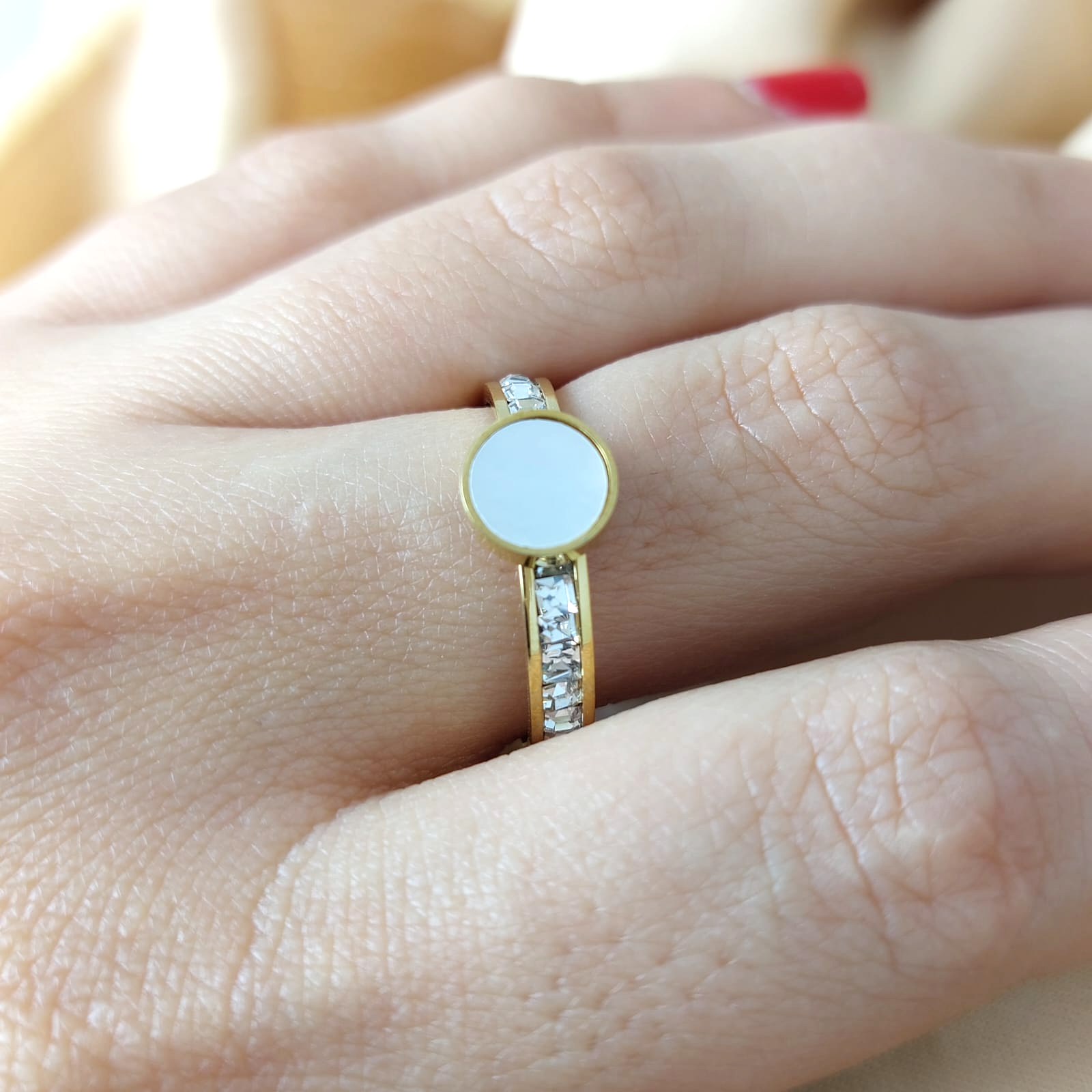 Anillo Dama Acero 24730x