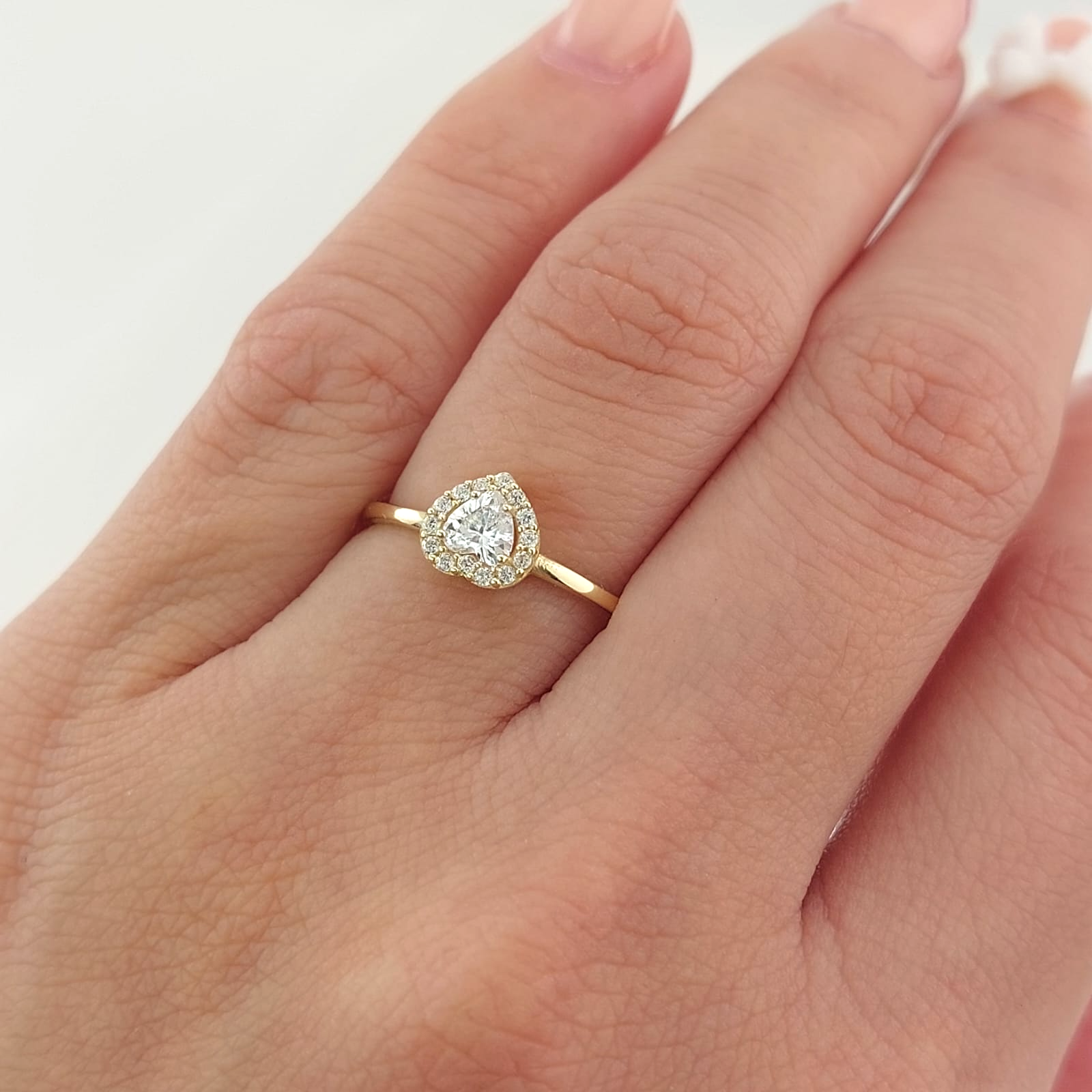 Anillo Compromiso Promesa Oro 10k 26601