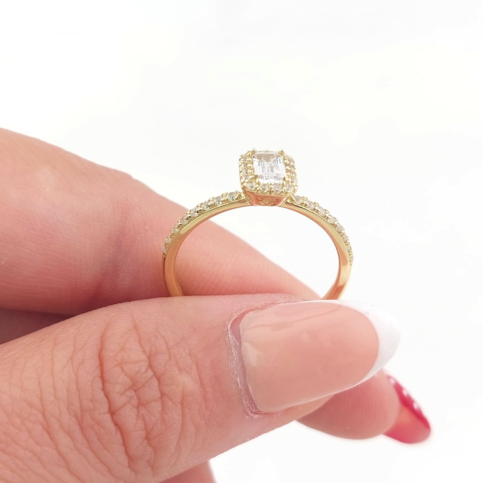 Anillo Compromiso Promesa Oro 10k 26602