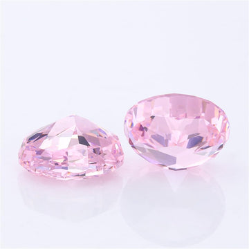Piedra Cubic Zirconia AAA Oválo Rosado 5x7mm 27706
