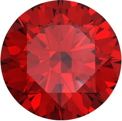 Piedra Rubí Laboratorio 6mm 1.14ct Certificado GRC 27556